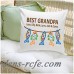 JDS Personalized Gifts Personalized Gift Parent Cotton Throw Pillow JMSI1994